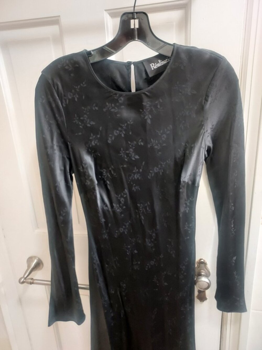 Realisation Par The Owens Voodoo Black Jacquard Long Sleeve Dress - Picture 3 of 12